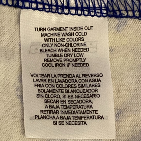 Caribbean🌴Joe Island Supply Co. Blue V-Neck Top & Side String Design - Sz PM - Picture 4 of 10